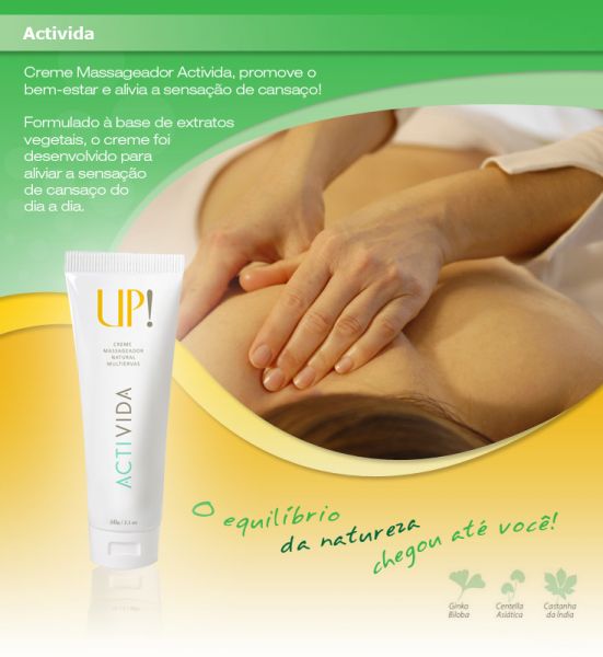 Creme Massageador - Activida